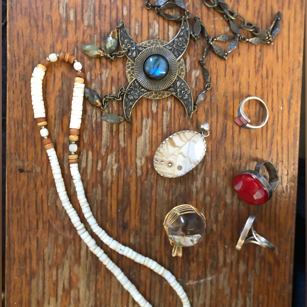 Bundle of hippie jewelry